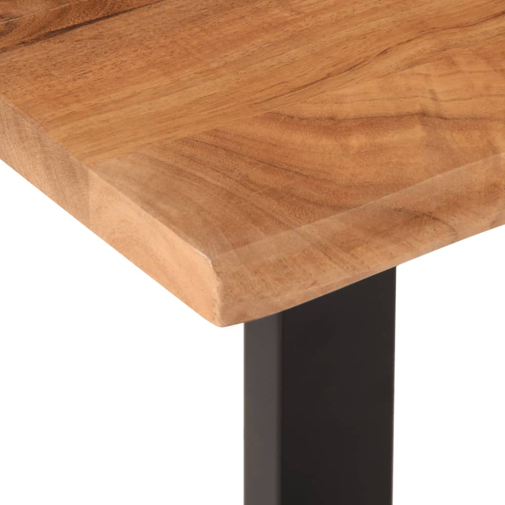 Bench Solid Wood Acacia And Steel