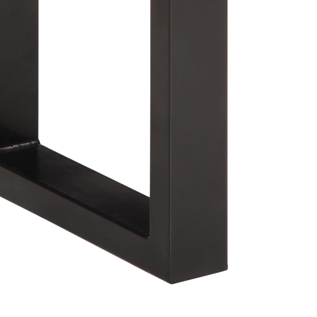 Bench Solid Wood Acacia And Steel