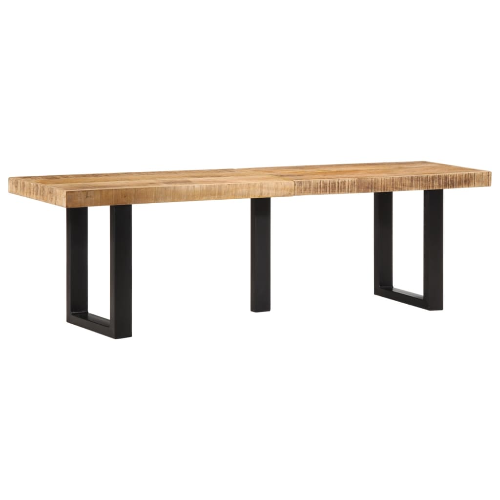 Bench Solid Wood Acacia And Steel