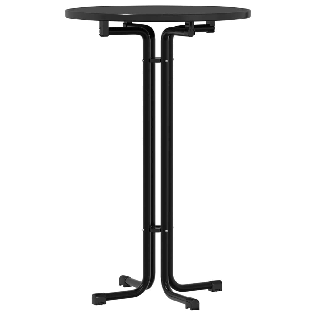 Bar Table Ø Engineered Wood And Steel