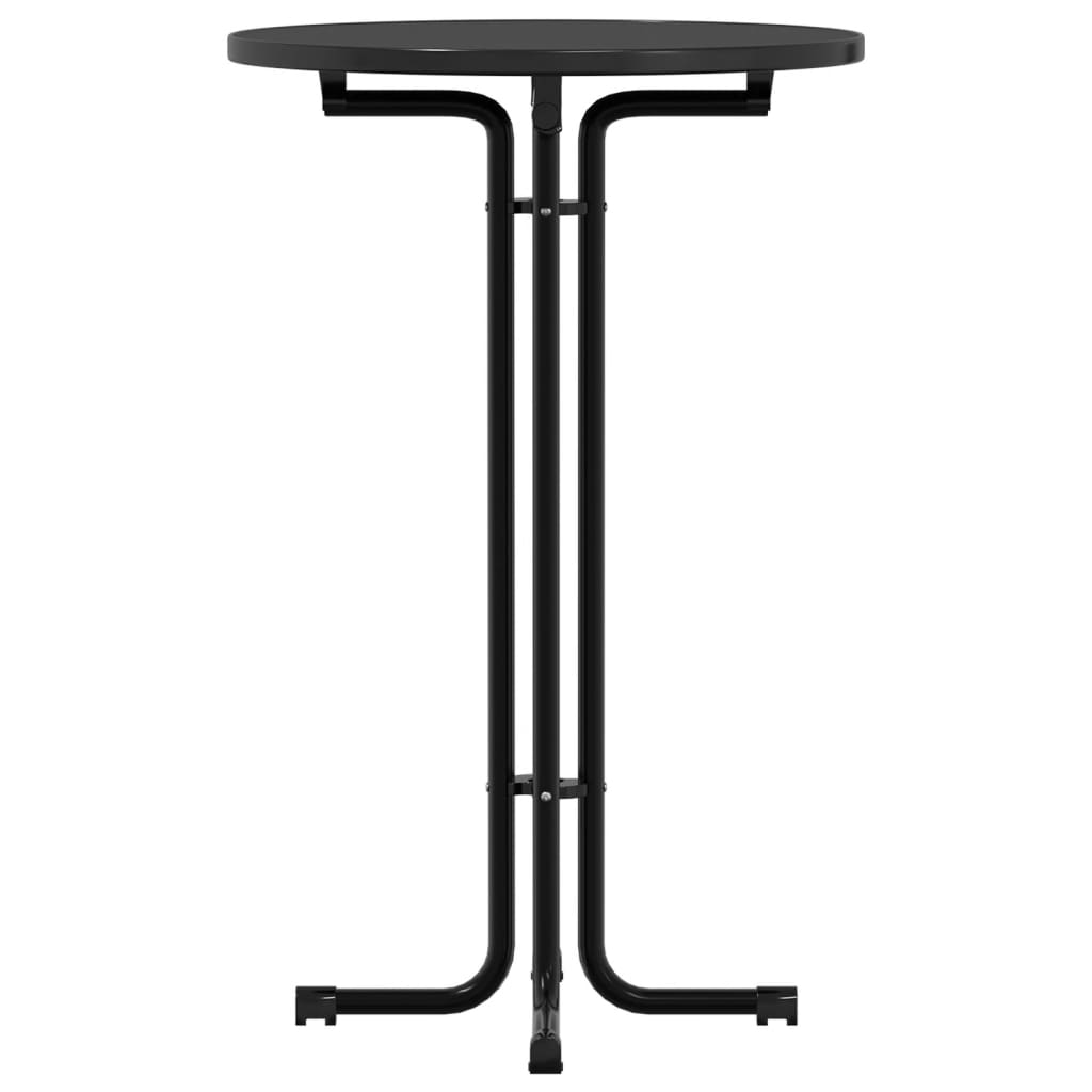 Bar Table Ø Engineered Wood And Steel