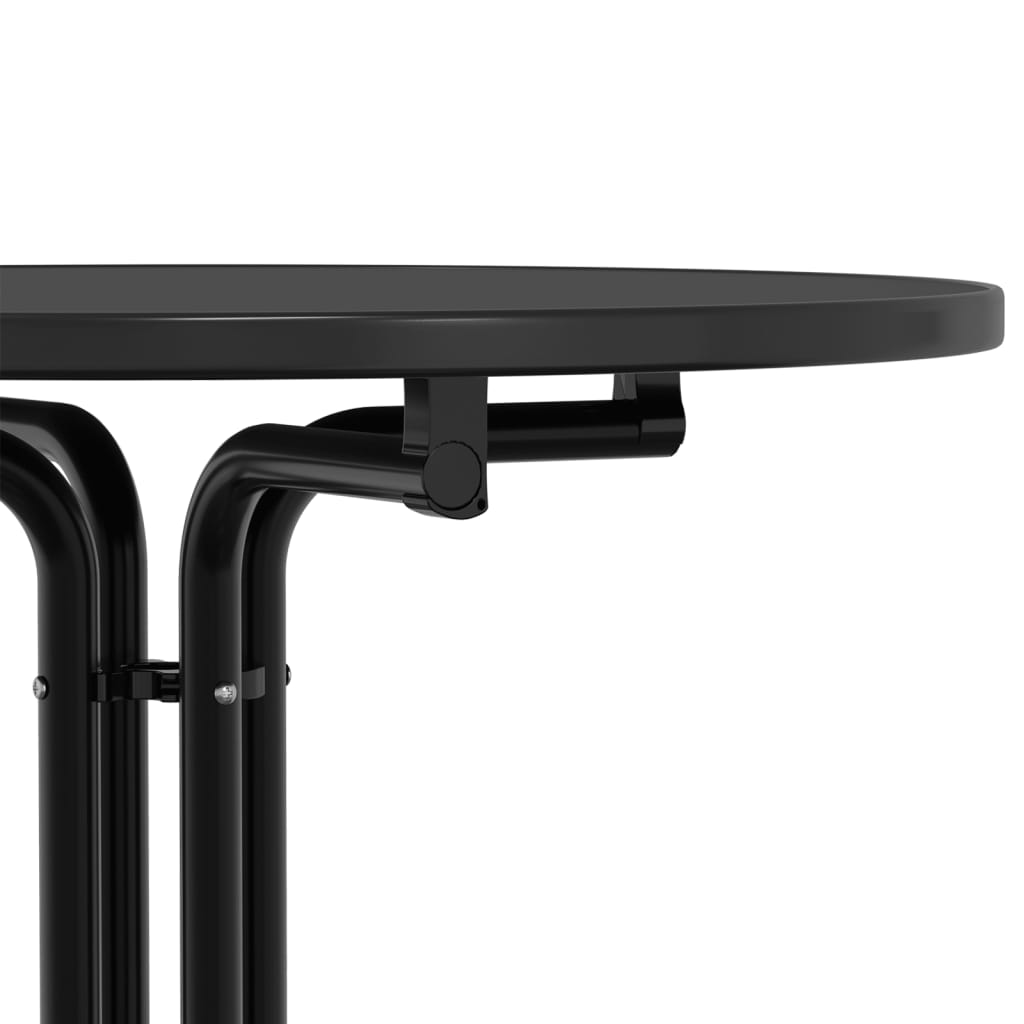 Bar Table Ø Engineered Wood And Steel