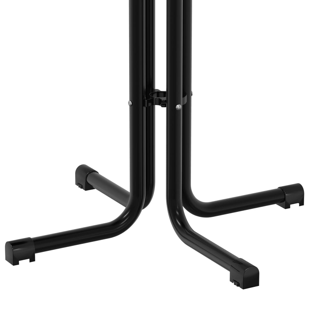 Bar Table Ø Engineered Wood And Steel