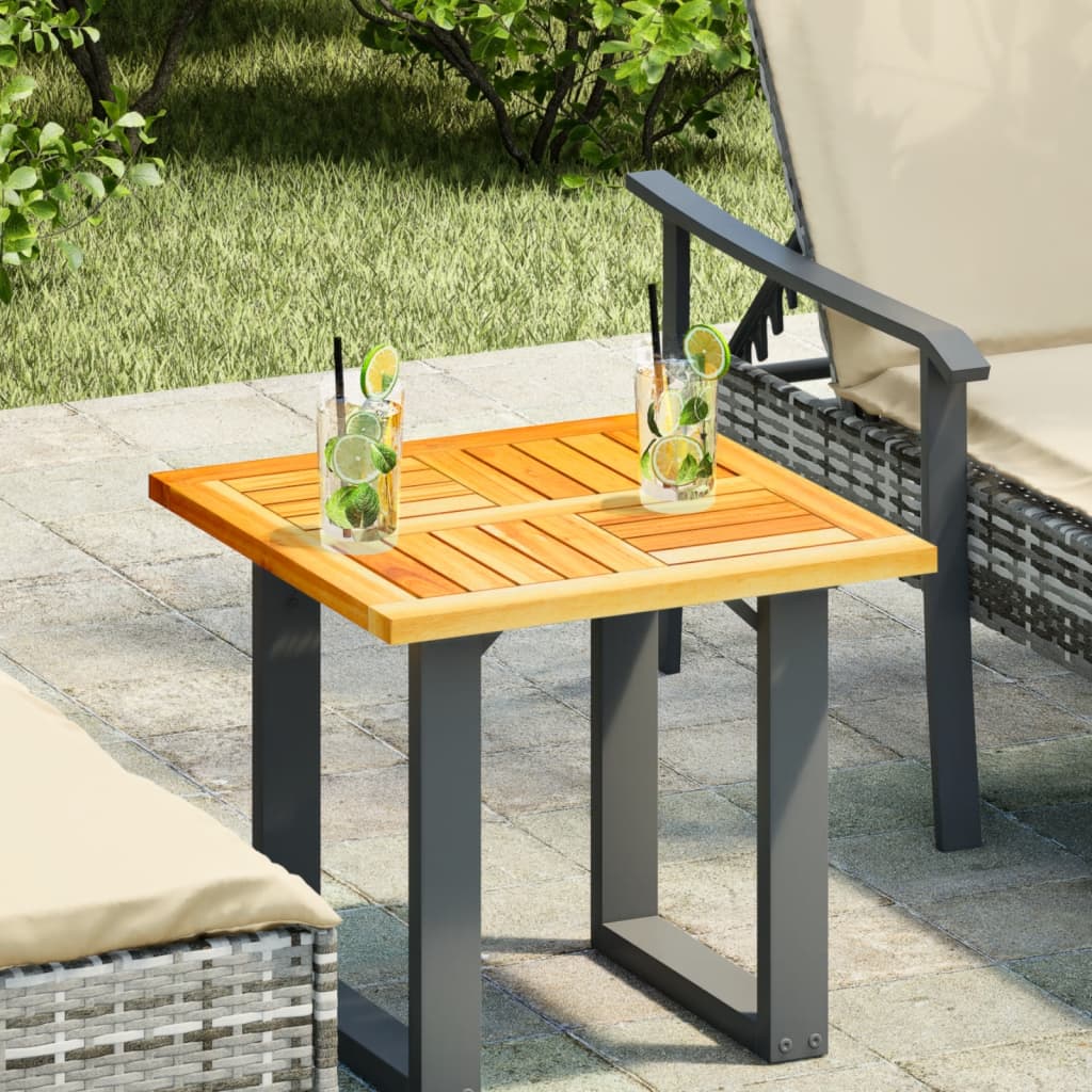 Table Top Ø50X2 Cm Solid Wood Acacia