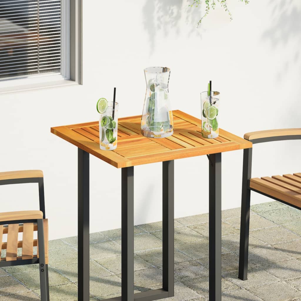 Table Top Ø50X2 Cm Solid Wood Acacia