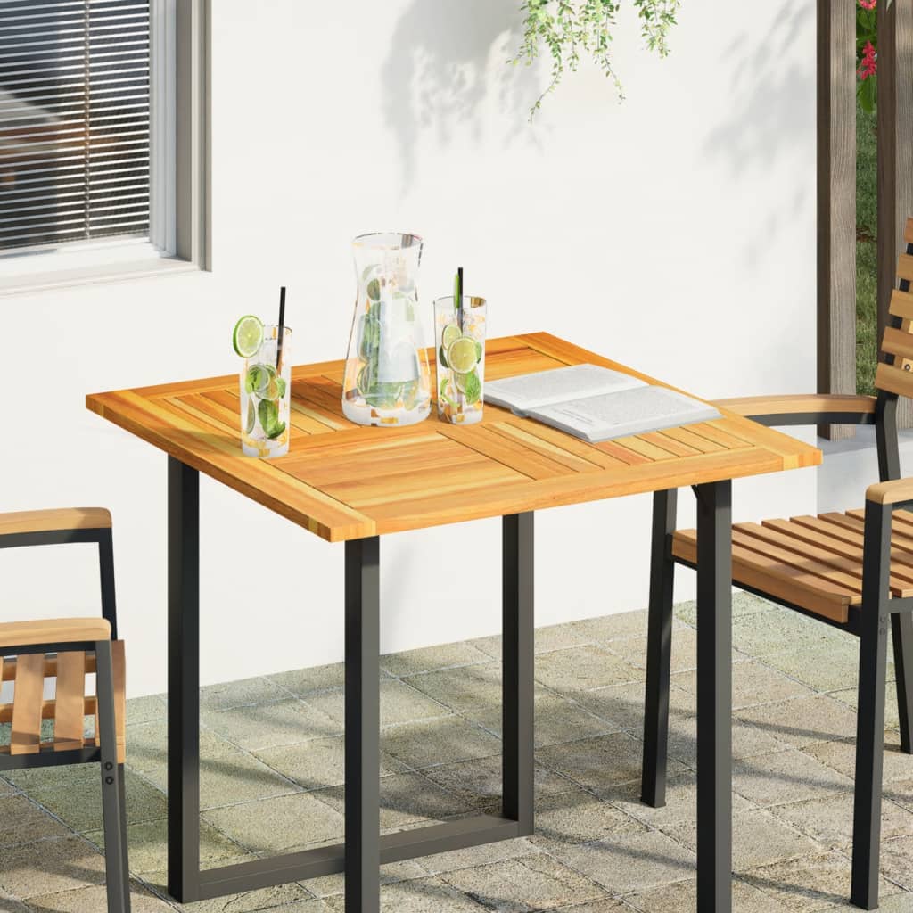 Table Top Ø50X2 Cm Solid Wood Acacia