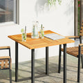 Table Top Ø50X2 Cm Solid Wood Acacia