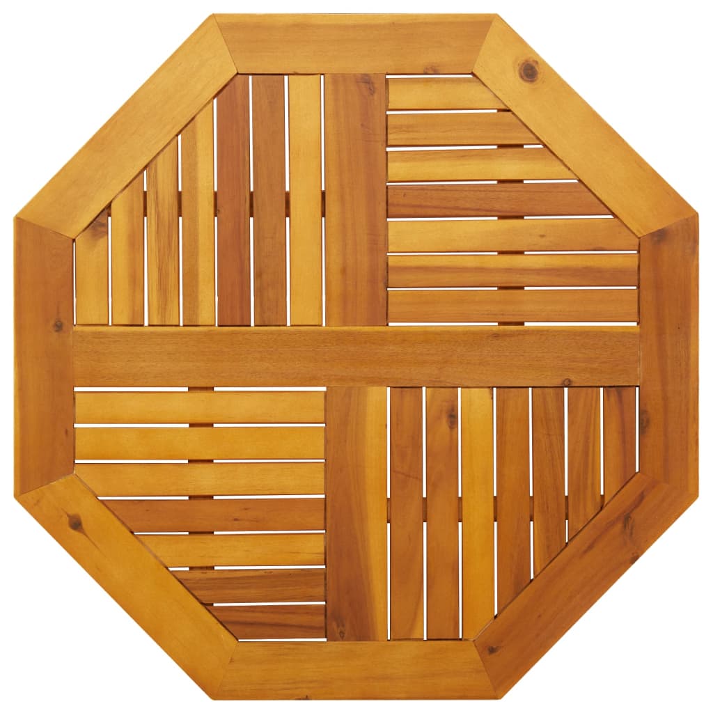 Table Top Ø50X2 Cm Solid Wood Acacia