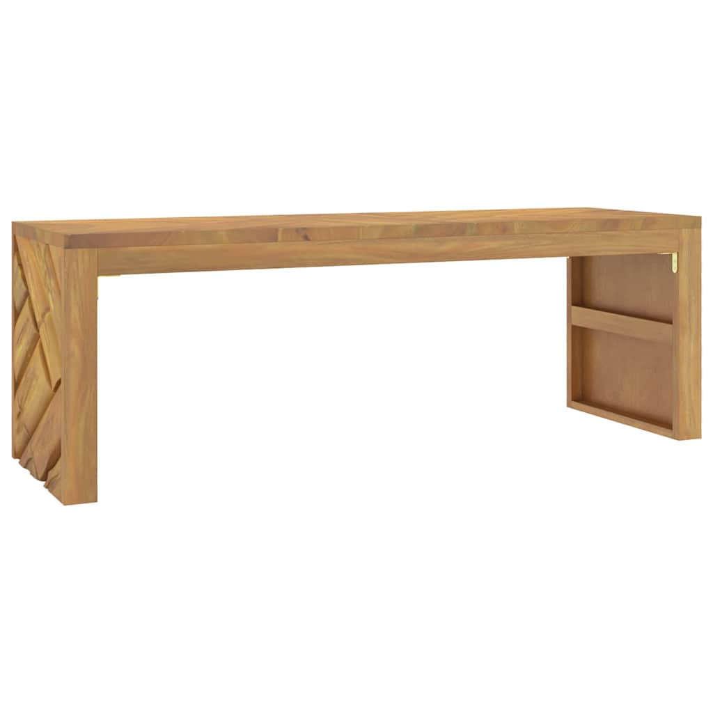 Coffee Table 110X35X38 Cm Solid Wood Teak 110 cm