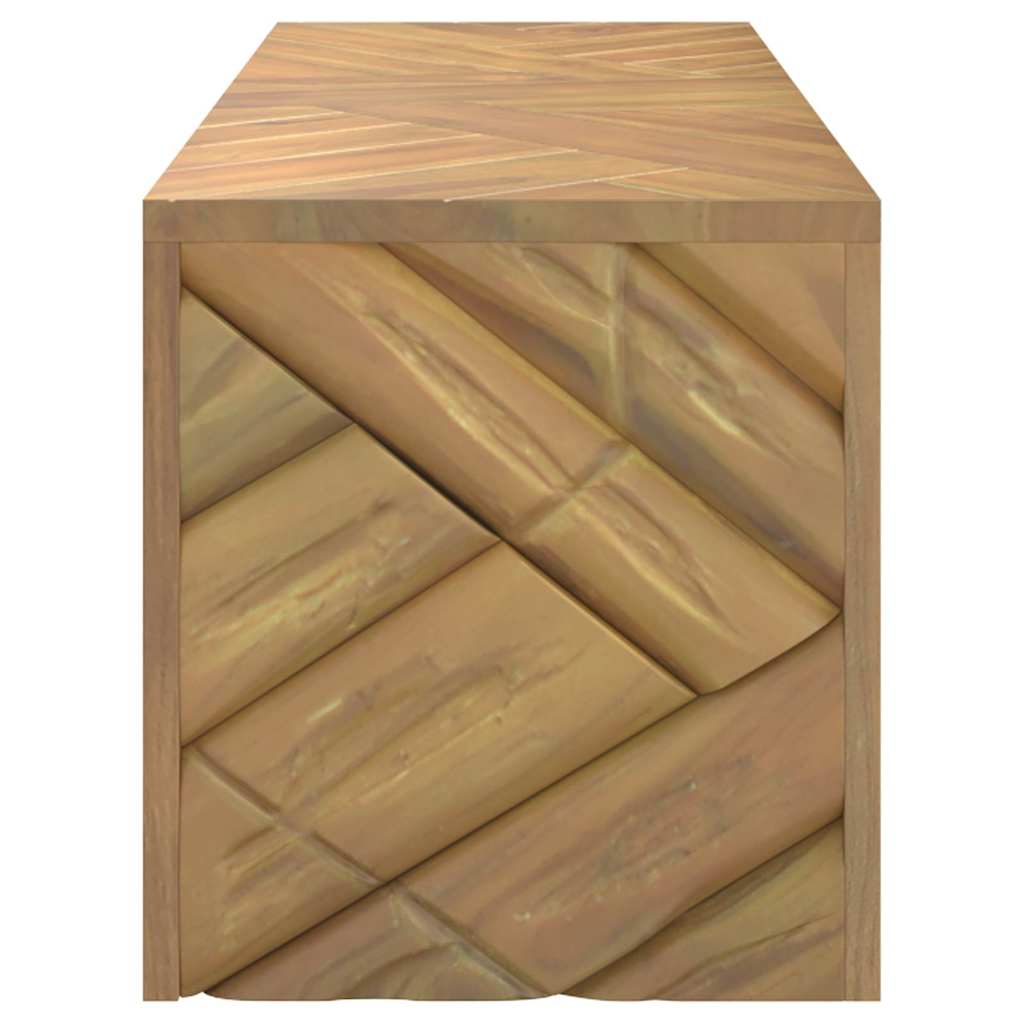 Coffee Table 110X35X38 Cm Solid Wood Teak 110 cm