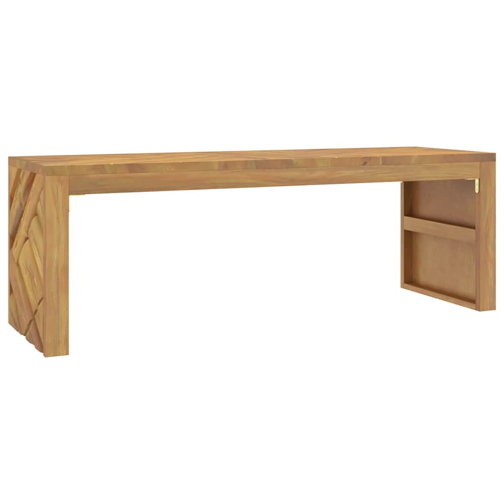 Coffee Table 110X35X38 Cm Solid Wood Teak 110 cm