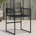 Garden Chairs 4 Pcs Poly Rattan