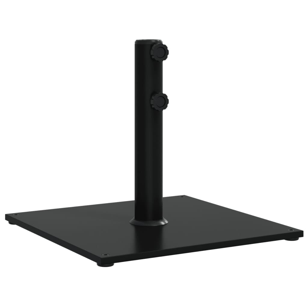 Outdoor Umbrella Bases Parasol Base Ø32/38/48 Mm Poles 17 Kg Square dark grey 43