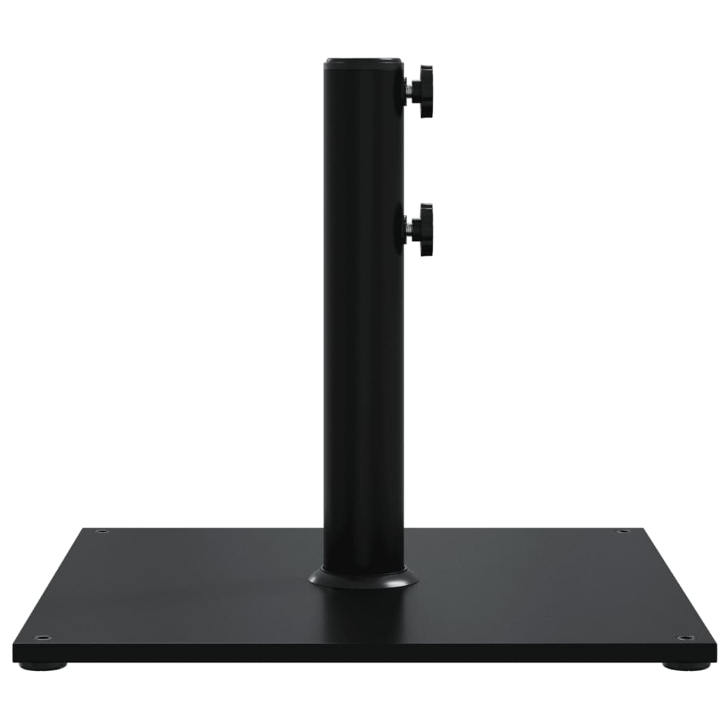 Outdoor Umbrella Bases Parasol Base Ø32/38/48 Mm Poles 17 Kg Square dark grey 43