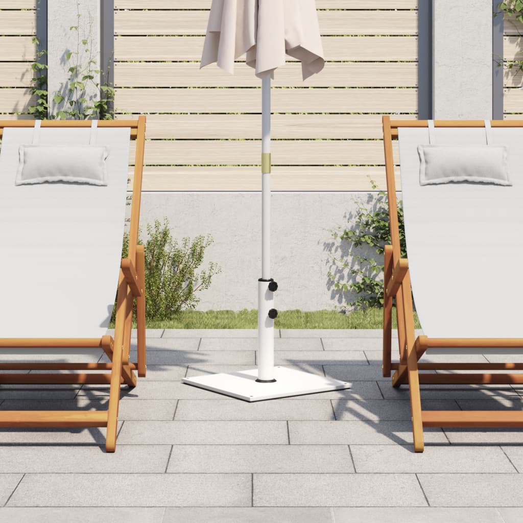 Outdoor Umbrella Bases Parasol Base Ø32/38/48 Mm Poles 17 Kg Square dark grey 43