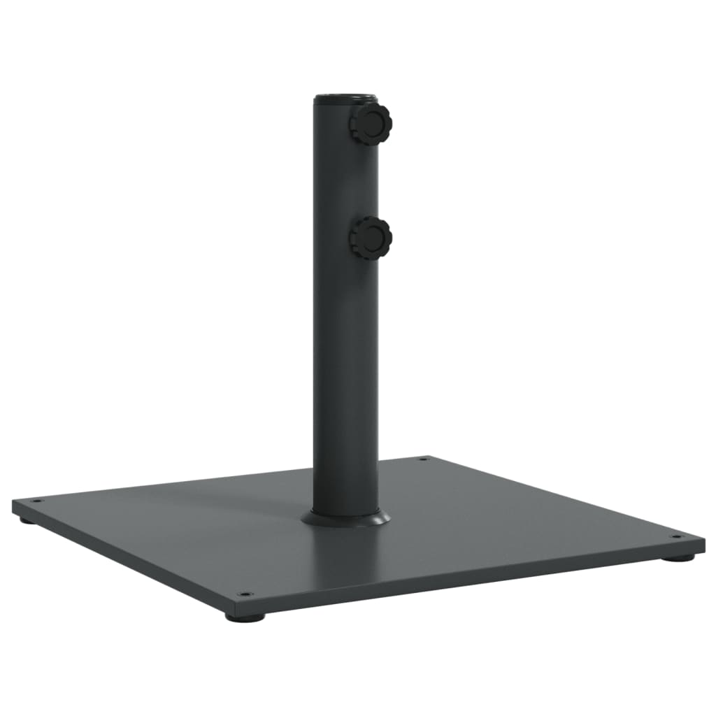 Outdoor Umbrella Bases Parasol Base Ø32/38/48 Mm Poles 17 Kg Square dark grey 43