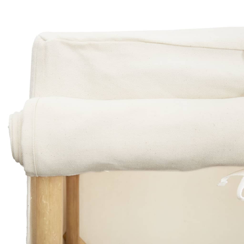 Wardrobe 110X45X170 Cm Bamboo Bamboo with a natural finish fabric (35% cotton 11
