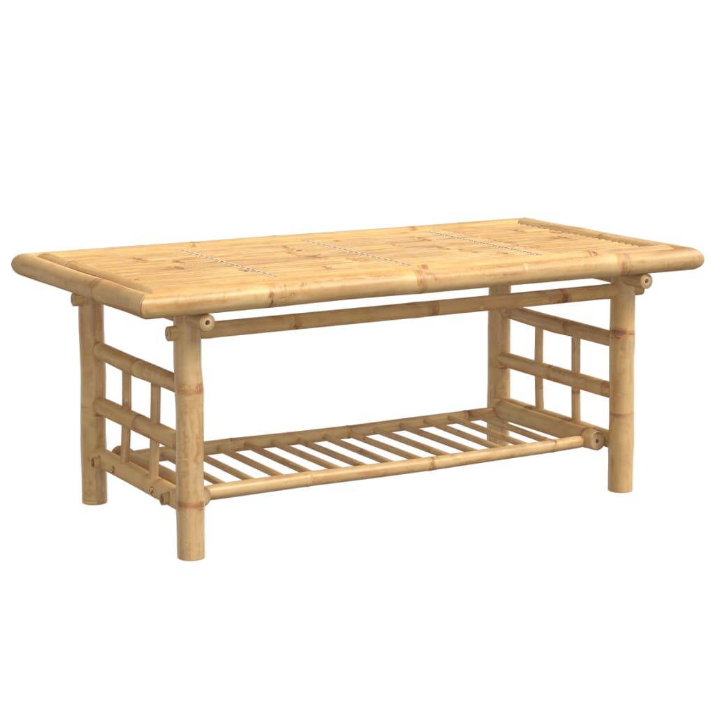 Coffee Table Coffee Table Bamboo Bamboo with a natural finish 110 x 55 x 45 cm 1
