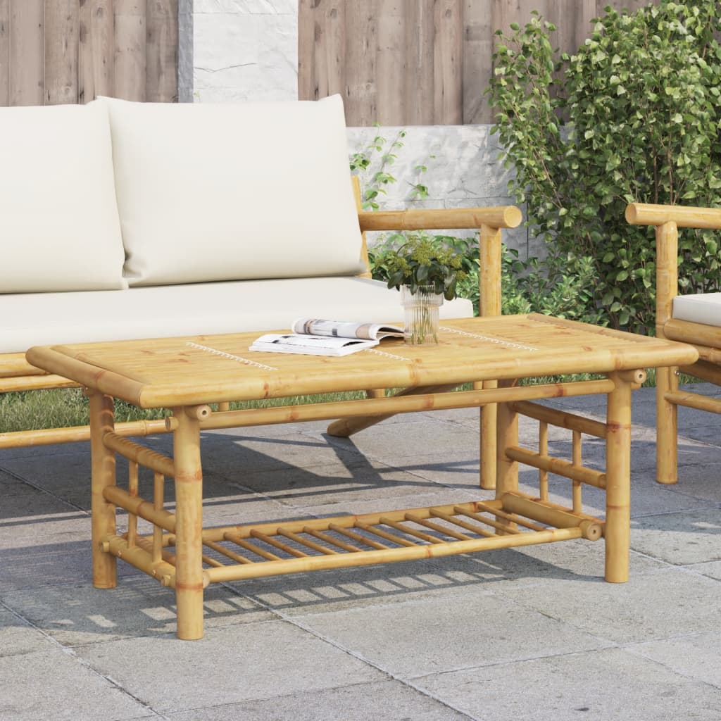 Coffee Table Coffee Table Bamboo Bamboo with a natural finish 110 x 55 x 45 cm 1