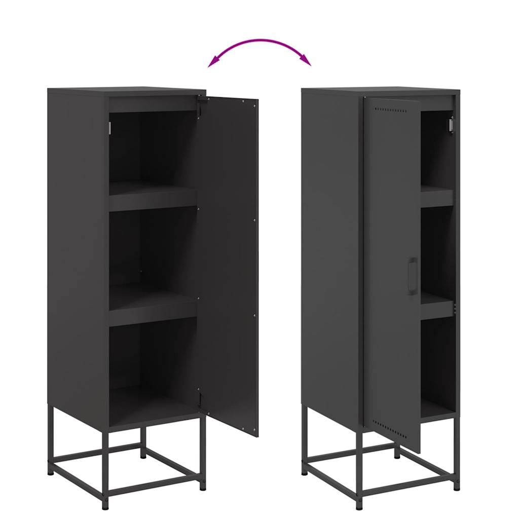 Highboard 36X39X123 Cm Steel