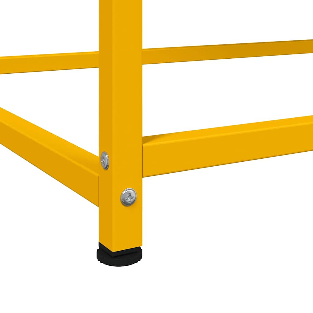 Highboard Mustard 100.5X39X107 Cm Steel
