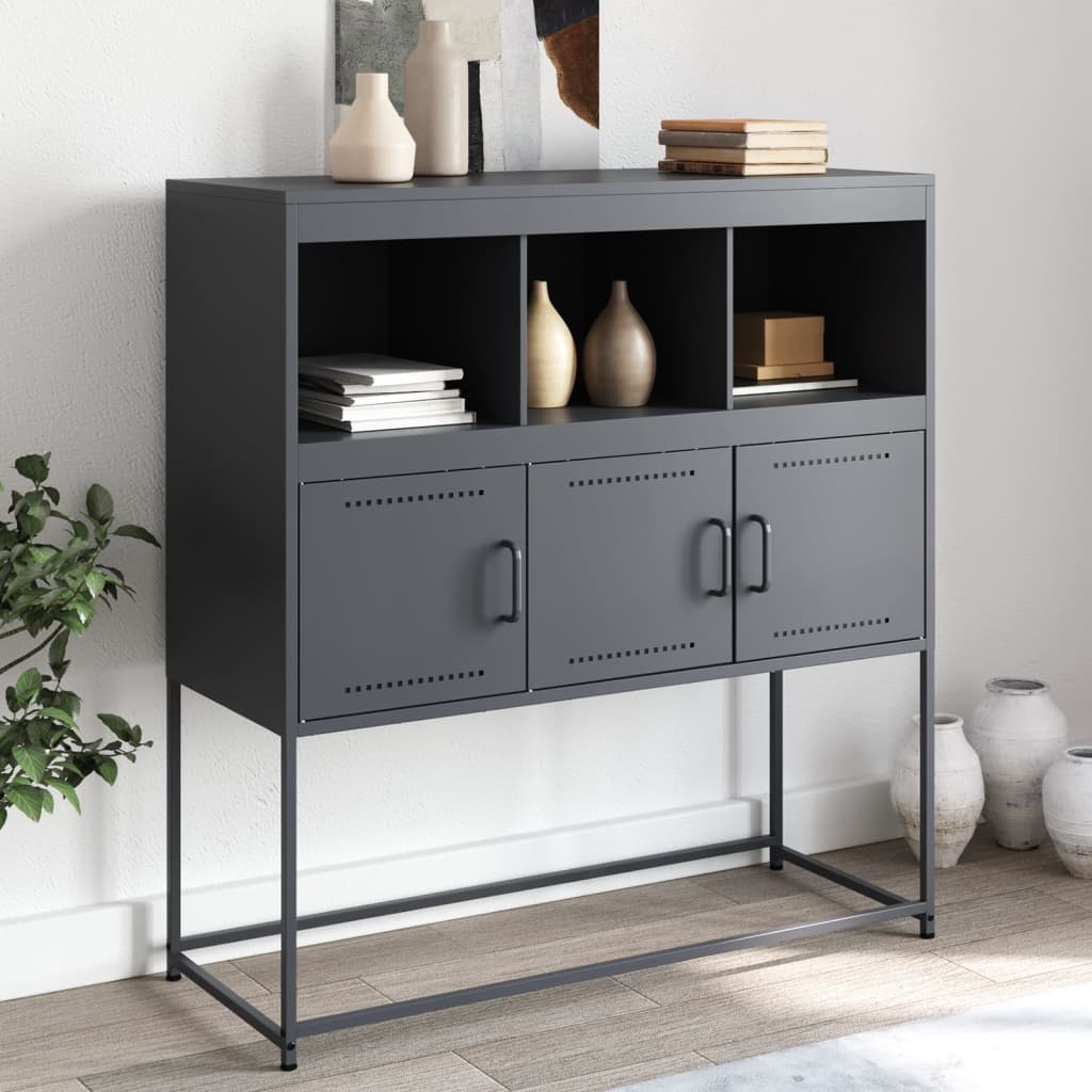 Sideboard 100.5X39X107 Cm Steel