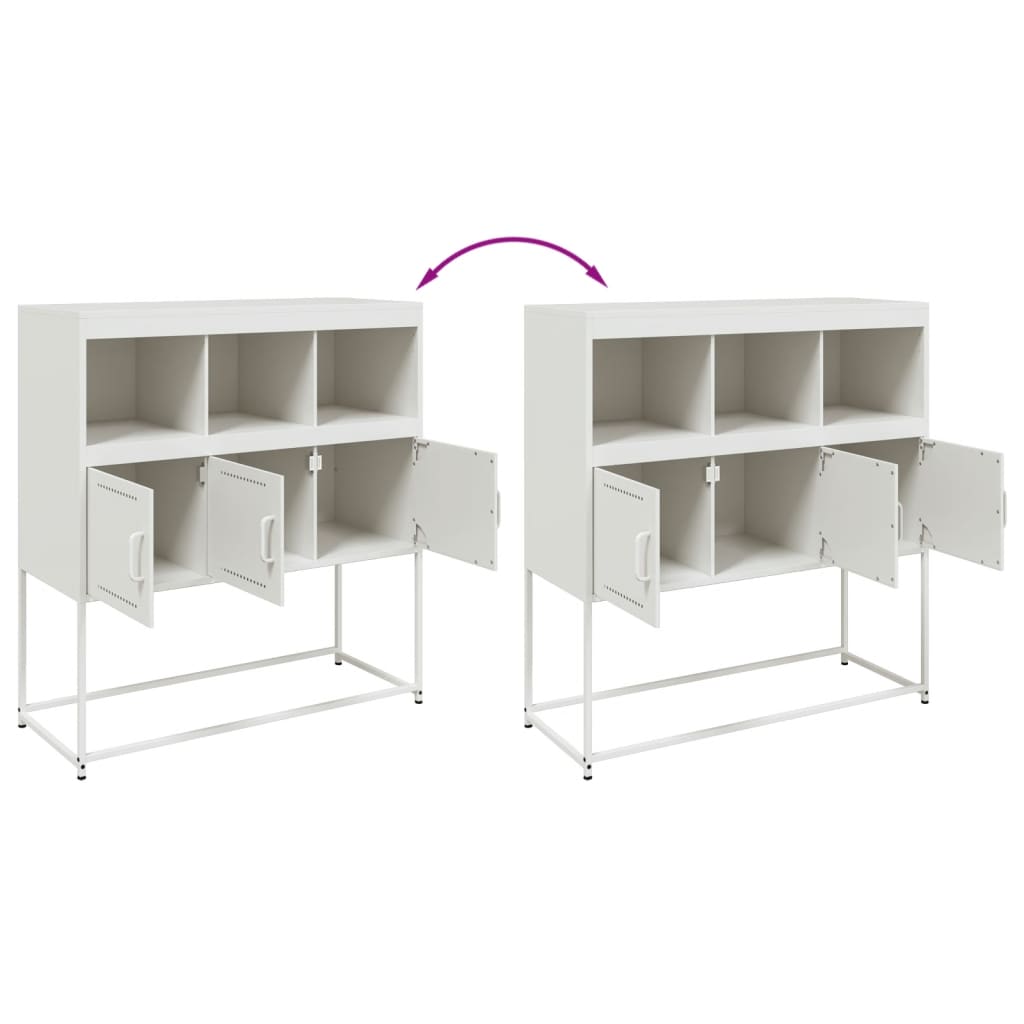 Sideboard 100.5X39X107 Cm Steel