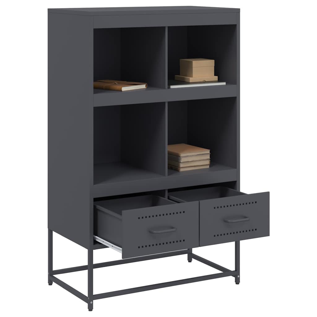 Highboard 68.5X39X111.5 Cm Steel