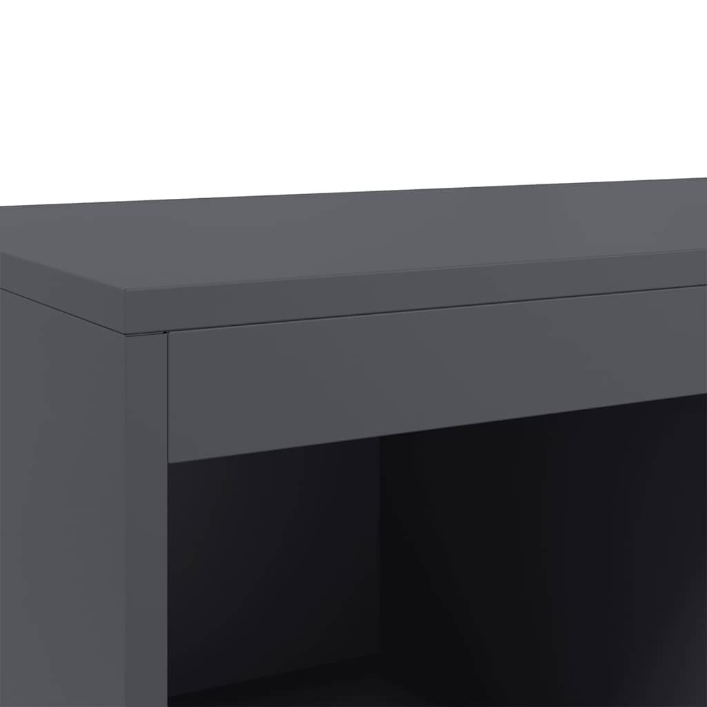 Highboard 68.5X39X111.5 Cm Steel