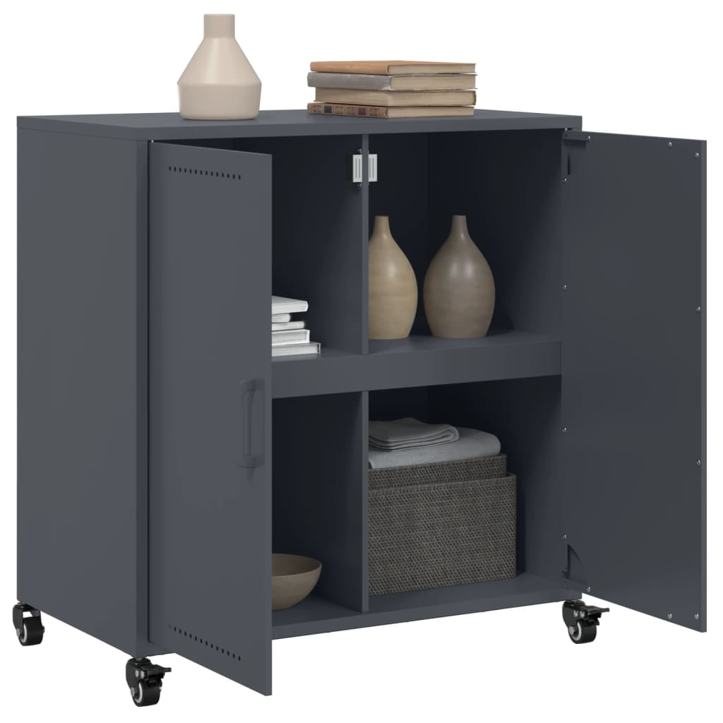 Sideboard 68X39X72 Cm Steel