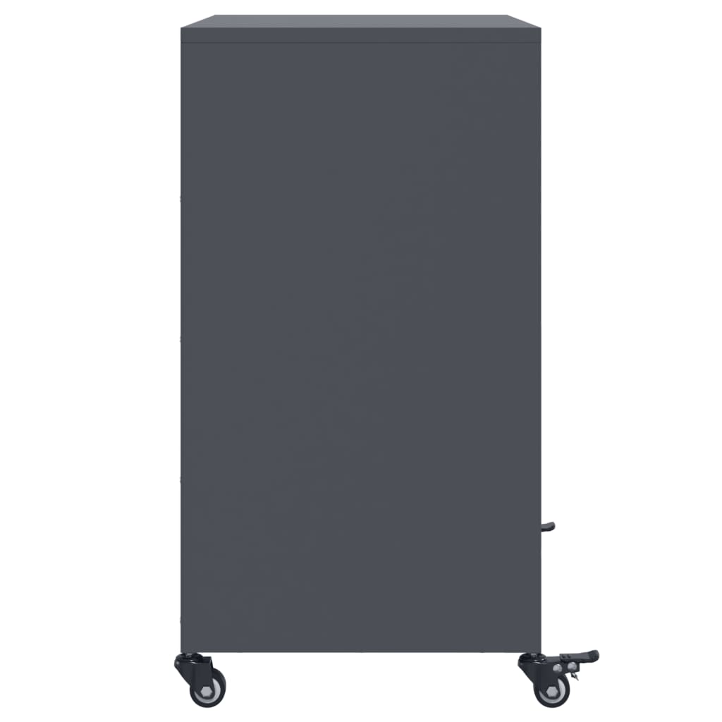 Sideboard 68X39X72 Cm Steel
