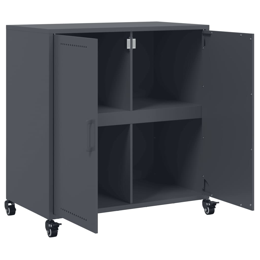 Sideboard 68X39X72 Cm Steel