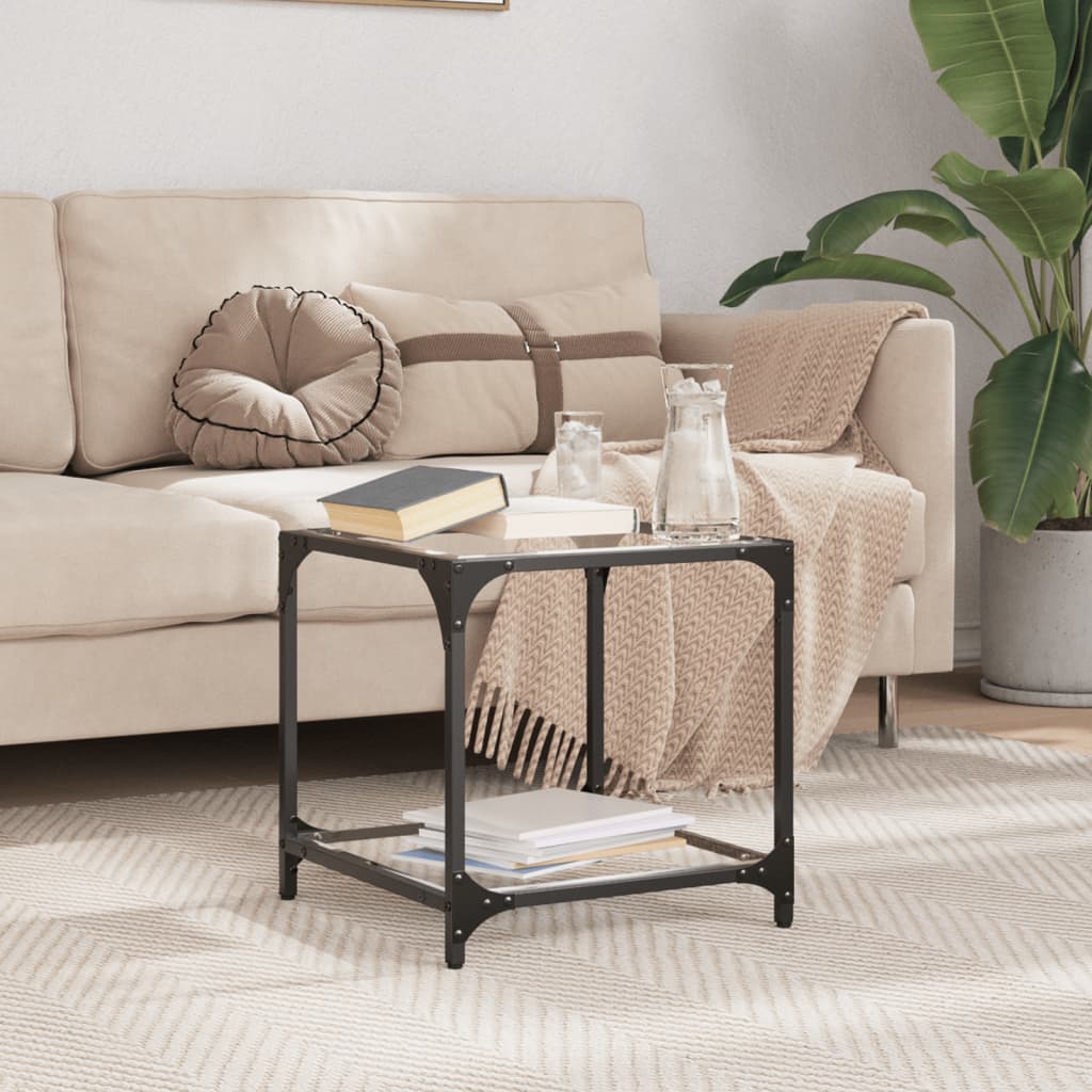 Coffee Tables With Top 2 Pcs Steel