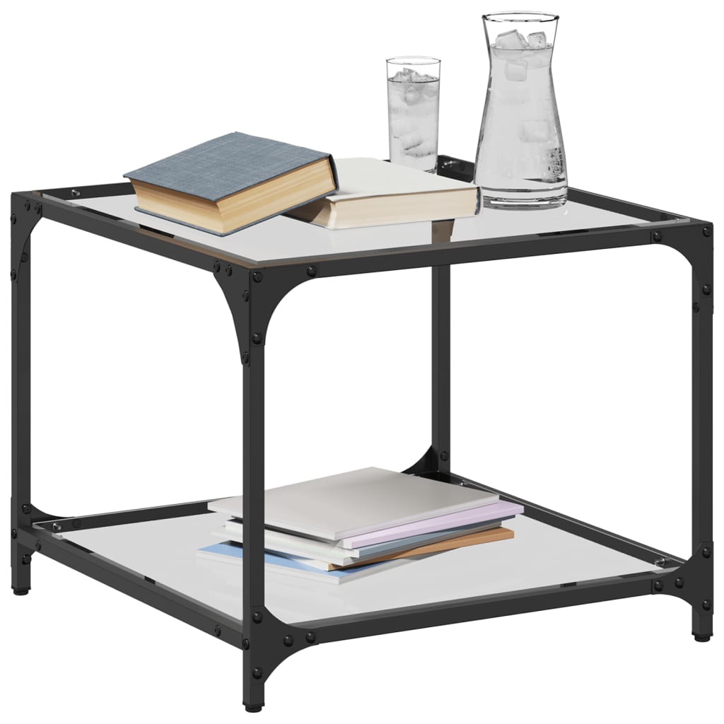 Coffee Tables With Top 2 Pcs Steel