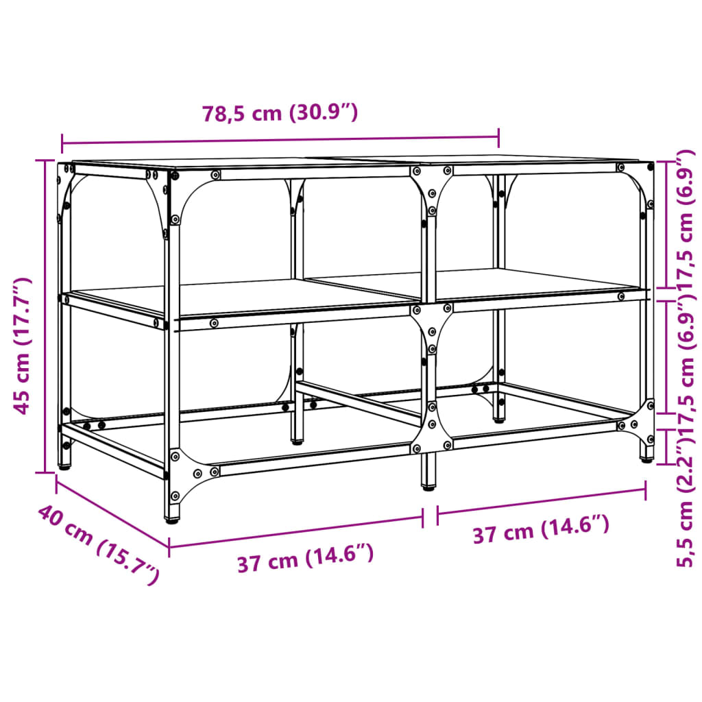 Coffee Table With Top Steel
