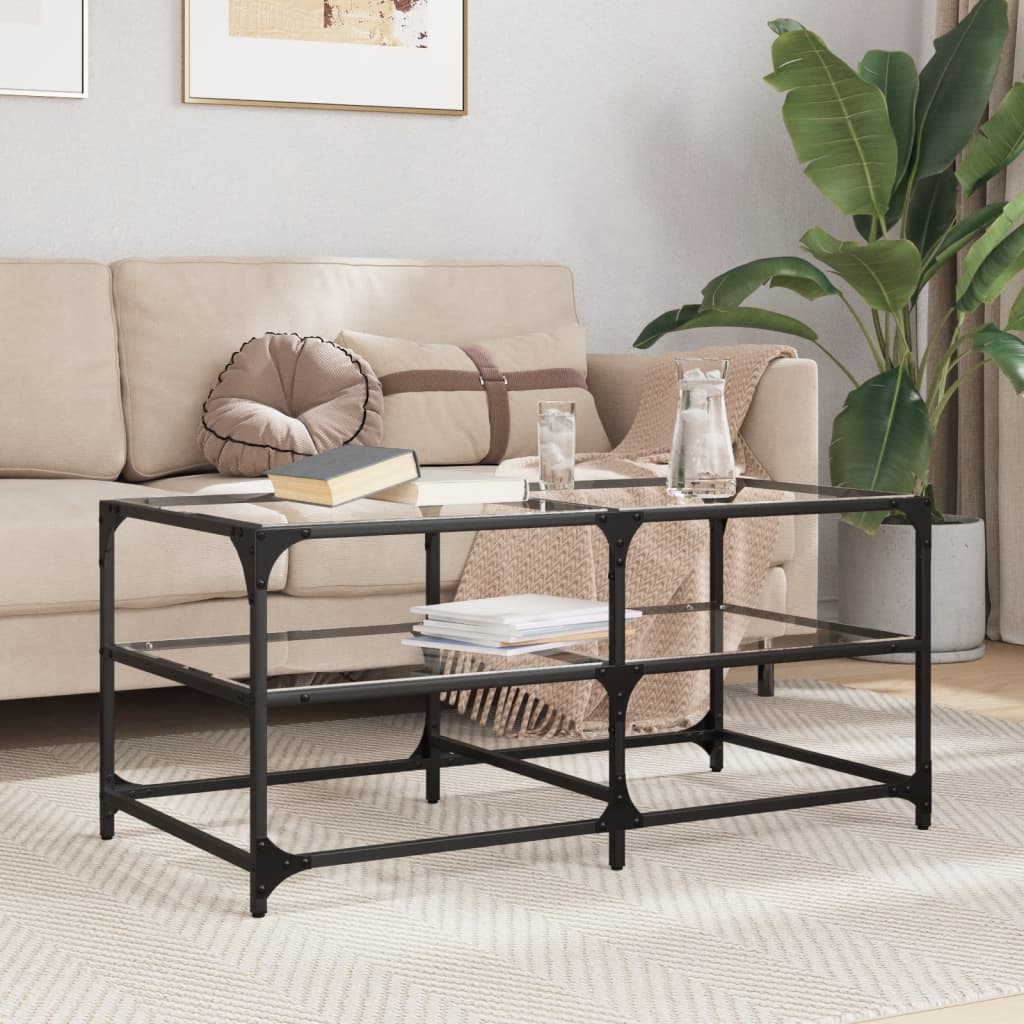 Coffee Table With Top Steel