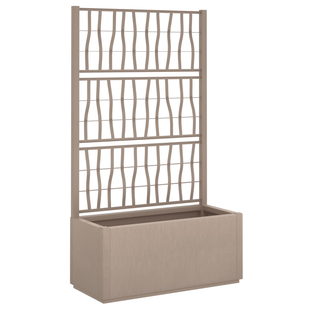 Garden Planter With Trellis Pp