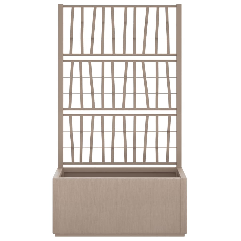 Garden Planter With Trellis Pp