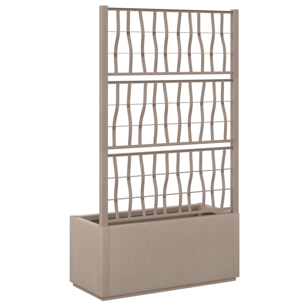 Garden Planter With Trellis Pp