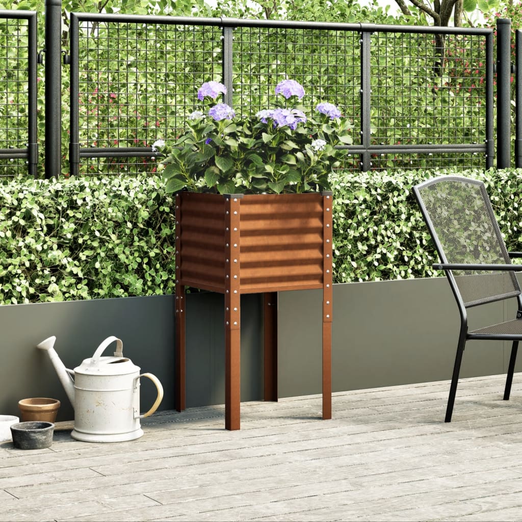 Garden Planter Weathering Steel