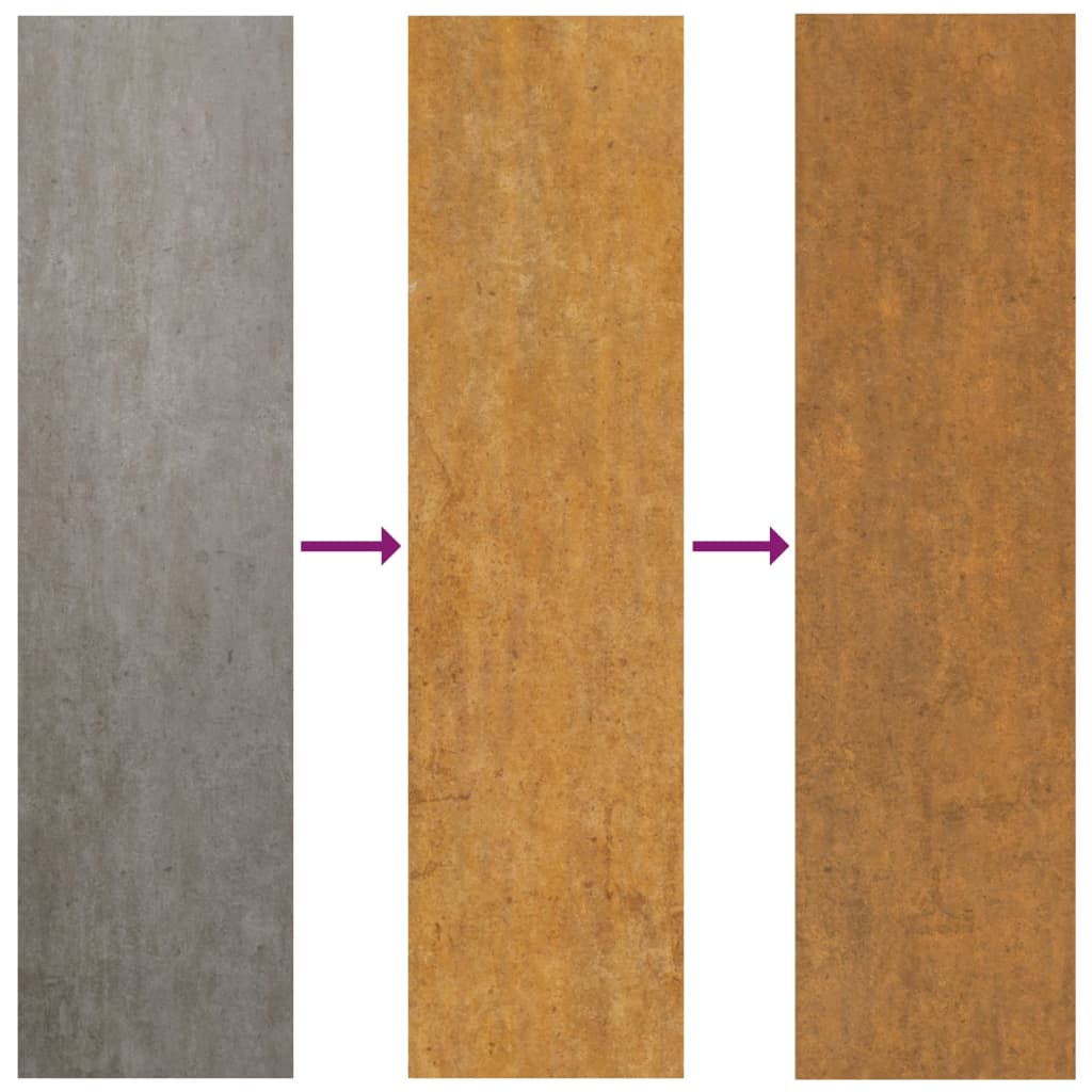 Garden Planter Weathering Steel