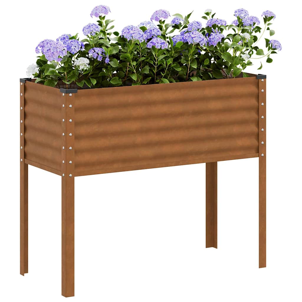 Garden Planter Weathering Steel