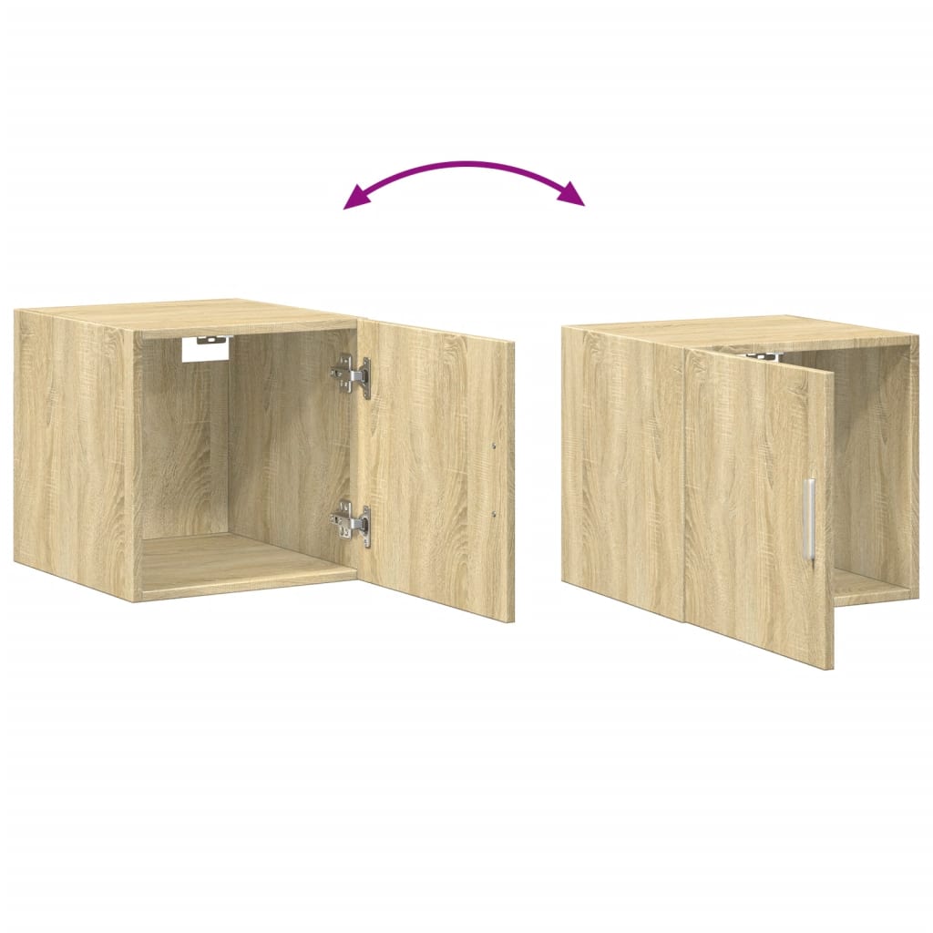 Wall Cabinet 40X42.5X40 Cm Engineered Wood