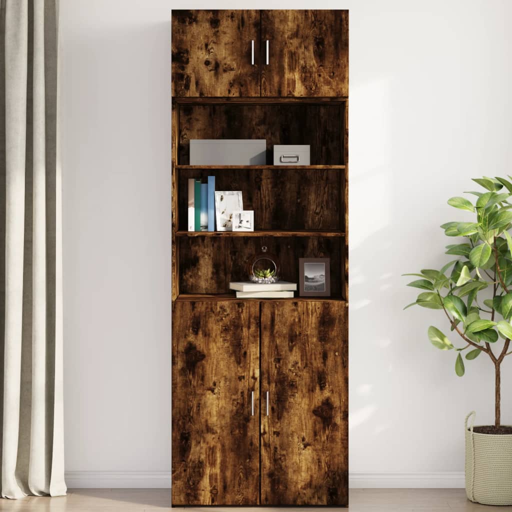 Wall Cabinet 80X42.5X40 Cm Engineered Wood