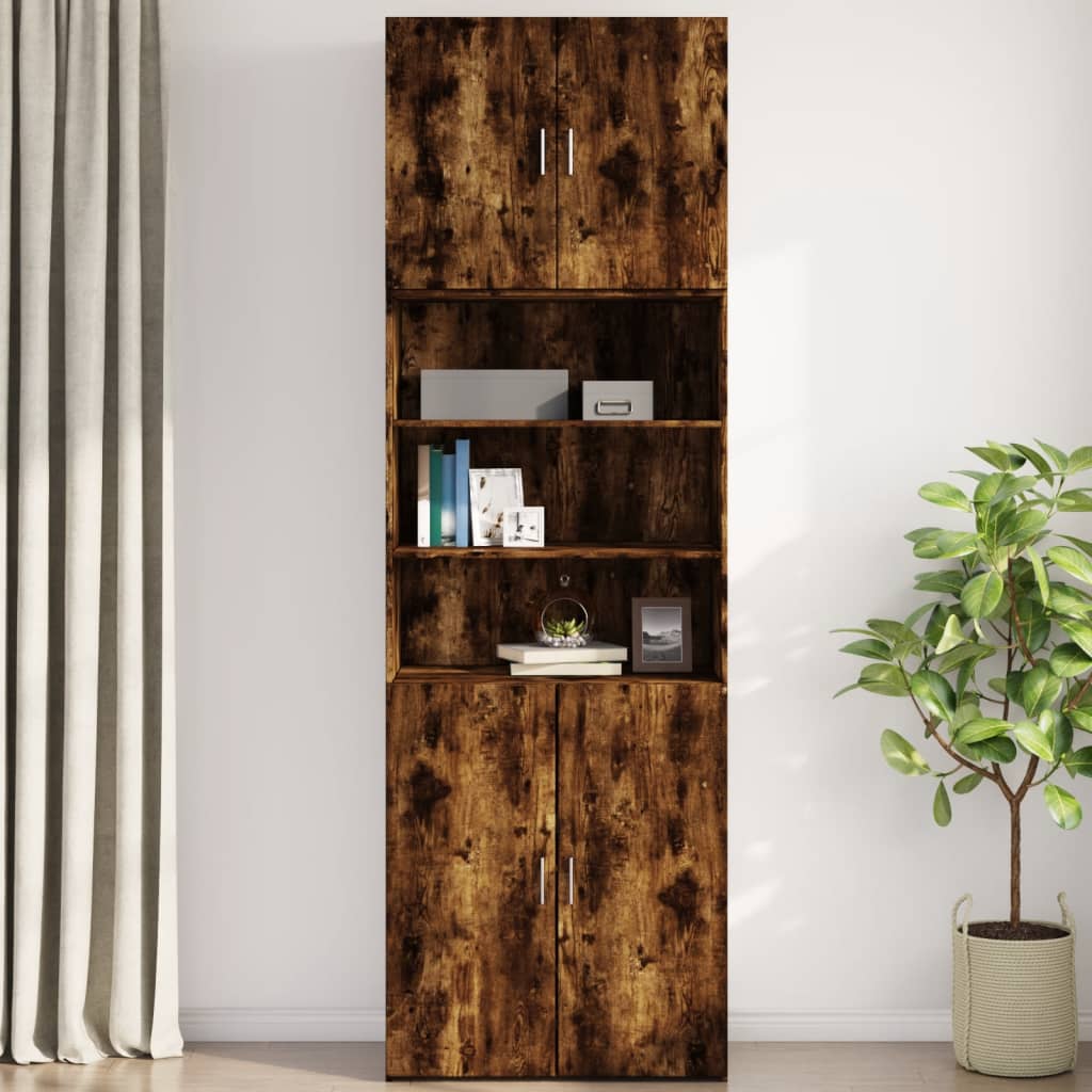Wall Cabinet 80X42.5X64 Cm Engineered Wood