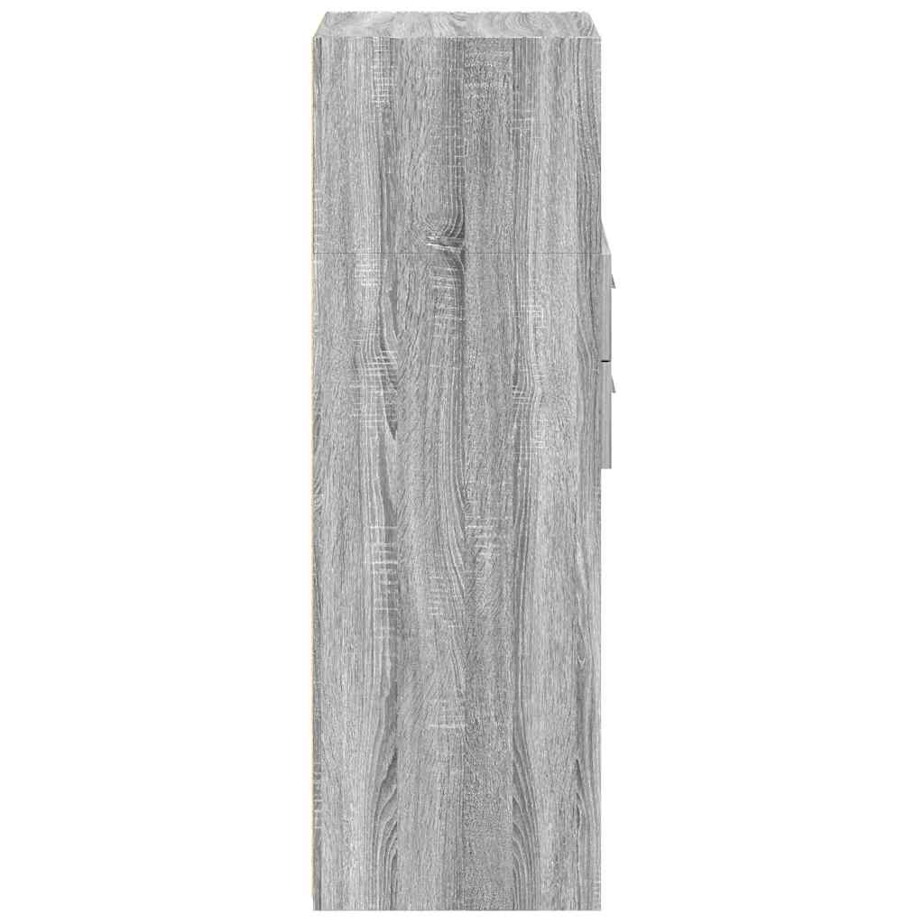 Highboard 40X42.5X124 Cm Engineered Wood