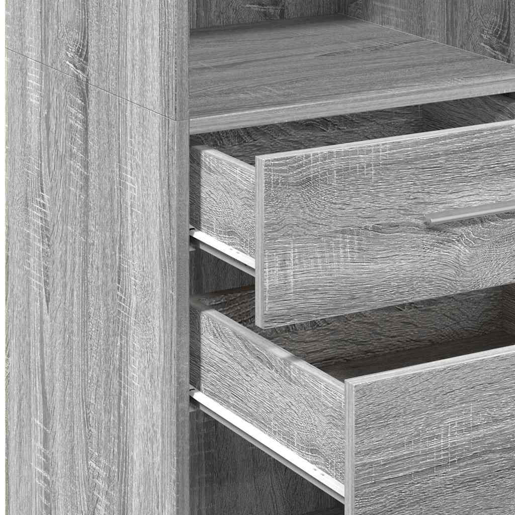 Highboard 40X42.5X124 Cm Engineered Wood