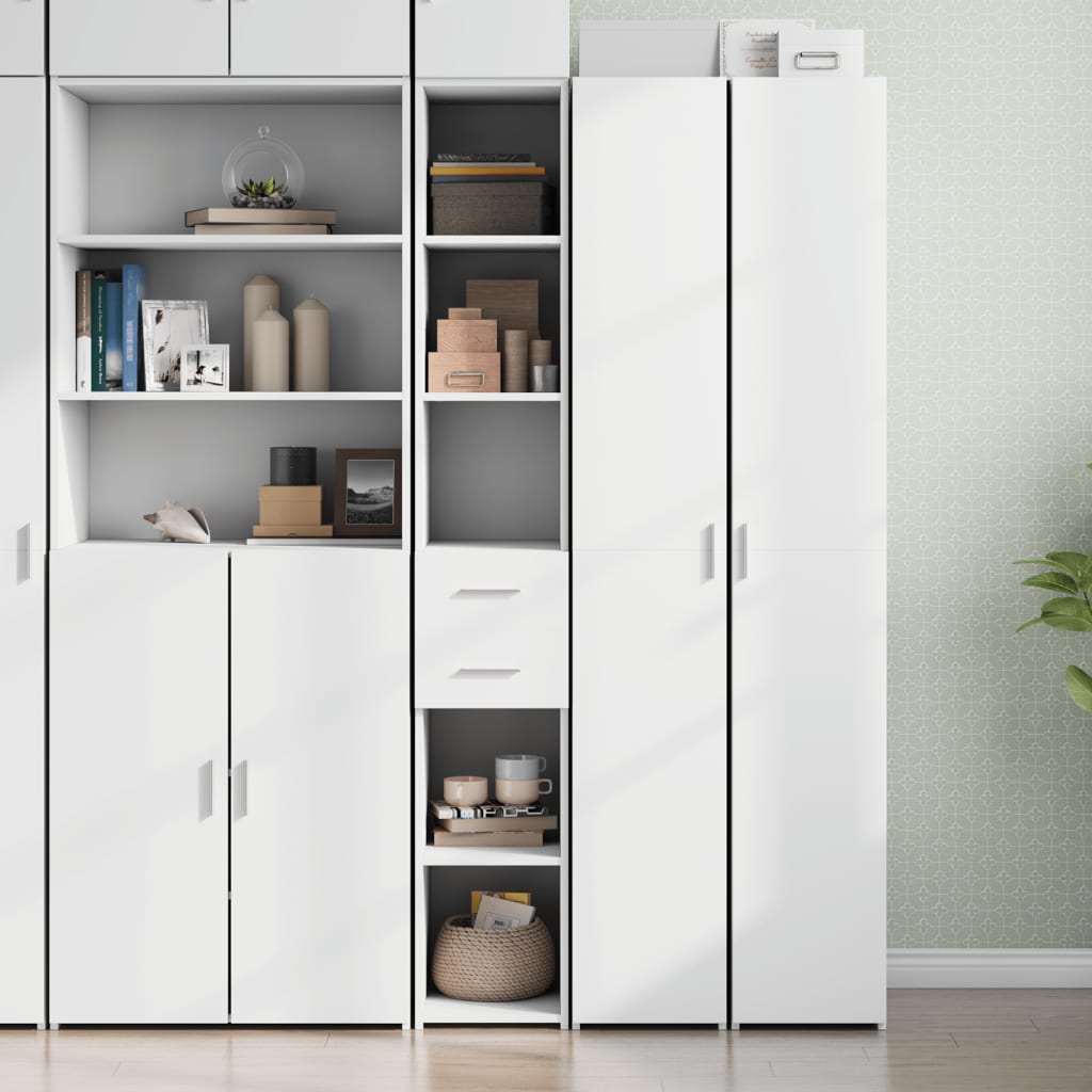 Bookcase With Drawer 30 X 42.4 X 185.2 Cm