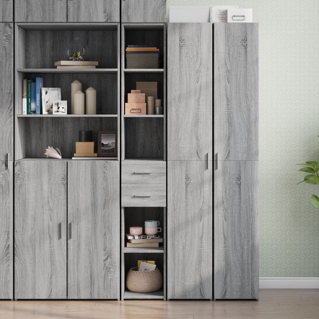 Bookcase With Drawer 30 X 42.4 X 185.2 Cm