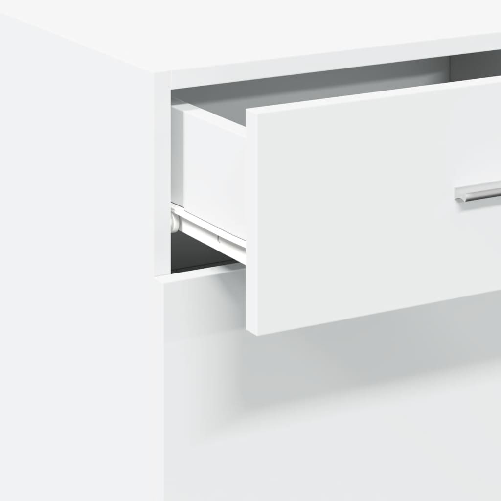 Sideboard 50X42.5X93 Cm Engineered Wood Artisan Oak Black Oak Sonoma Oak White 5